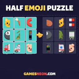Half Emoji Puzzle